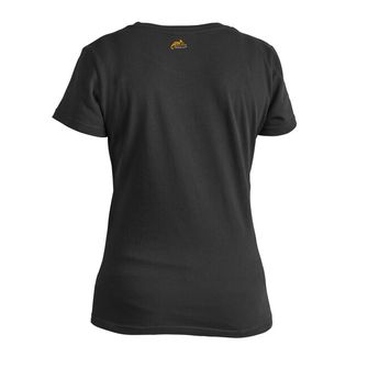 Жіноча футболка Helikon-Tex Chameleon Heart, чорна, короткий рукав.