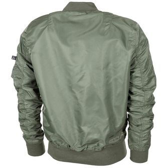 Льотна куртка MFH American MA1, колір - зелений