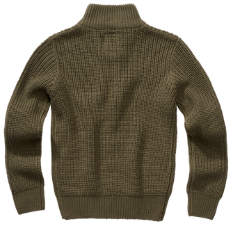 Brandit дитячий пуловер морський Troyer, оливковий
