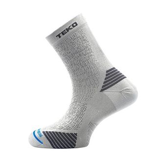 TEKO Легкі бігові шкарпетки eco RUN 2.0 SHORT CREW, білі