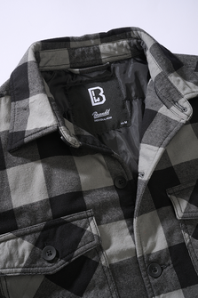 Куртка Brandit Lumber jacket, чорний+вугільний