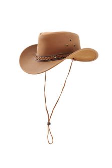 Origin Outdoors Cattleman Шкіряний капелюх, коричневий