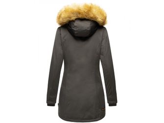 Жіноча зимова куртка Marikoo Karmaa з капюшоном, антрацит