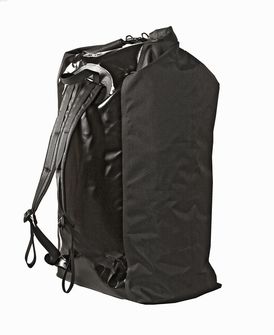 БейсикНейчер Дафельбаг Водонепроникний рюкзак Duffel Bag для важкого транспорту та пригод 180 л чорний.