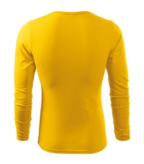 Чоловіча футболка з довгим рукавом Malfini Fit-T LS, жовта