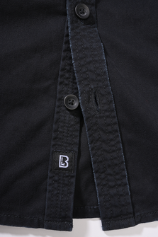 Жіноча вінтажна сорочка з довгим рукавом Brandit, чорна