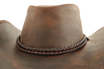 Origin Outdoors Trapper Шкіряний капелюх, коричневий