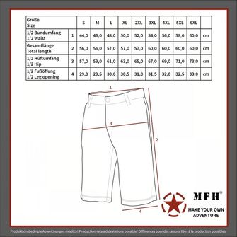 Короткі штани MFH GB Combat, чорні