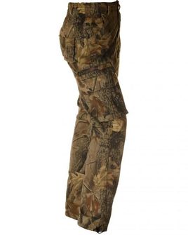 Loshan Керрі чоловічі утеплені штани з малюнком Real tree темні.