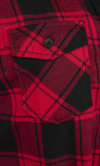 Жіноча довга сорочка без рукавів Brandit Gracey, червоно-чорна