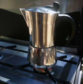 BasicNature нержавіюча сталь Espresso кавовар на 6 чашок