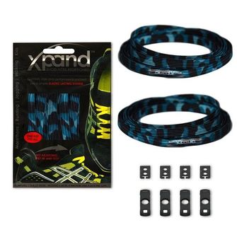 Xpand Elastic шнурки до взуттів, skyblue