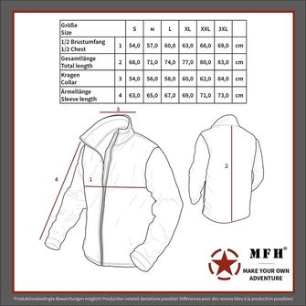 Куртка MFH Professional Softshell Scorpion, камуфляж M 95 CZ