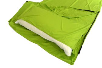 Origin Outdoors Вставка до спального мішка з мікроволокна прямокутна зелена