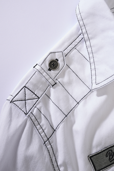 Brandit Luis Vintage сорочка з довгим рукавом, біла
