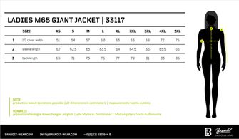 Жіноча куртка Brandit M65 Giant, чорна