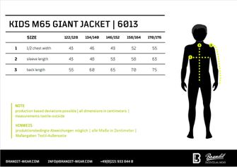 Дитяча куртка Brandit M65 Giant, верблюд