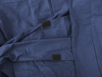 Origin Outdoors Бавовняна прямокутна вставка для спального мішка в королівсько-синьому кольорі.
