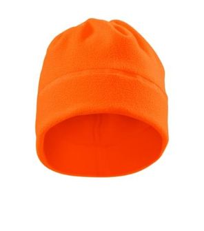 Світловідбиваюча захисна флісова шапочка Rimeck, флуоресцентна помаранчева