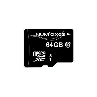 NUM&#039;AXES 64GB Micro SDHC пам&#039;ятова карта Class 10 з адаптером