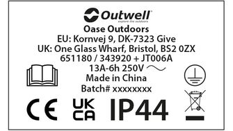 Outwell Конверзійна вилка Opus 0.3 Mtr. - UK