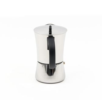 BasicNature Нержавіюча сталь Espresso кавовар на 9 чашок.