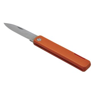 Кишеньковий ніж Baladeo ECO352 Papagayo, лезо 7,5 см, сталь 420, ручка TPE помаранчева