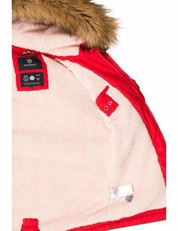 Marikoo Akira жіноча зимова куртка з капюшоном, червона