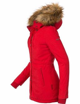Marikoo Akira жіноча зимова куртка з капюшоном, червона