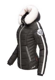 Жіноча зимова куртка з капюшоном Navahoo KHINGAA&#039;S, антрацит