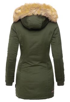 Жіноча зимова куртка Marikoo Karmaa з капюшоном, оливкова