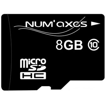 NUM&#039;AXES 8GB Micro SDHC Пам&#039;ятова карта Class 10 з адаптером