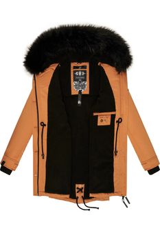 Жіноча зимова куртка Navahoo LULUNA PRINCESS з капюшоном, іржава кориця