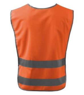 Світловідбиваючий захисний жилет Rimeck Classic Safety Vest, флуоресцентний помаранчевий