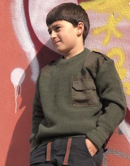 Дитячий светр Mil-Tec, оливковий