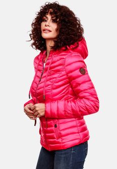 Marikoo ANIYAA Жіноча перехідна куртка з капюшоном, рожева