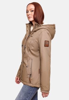 Marikoo BIKOO Жіноча зимова куртка з капюшоном, сіра
