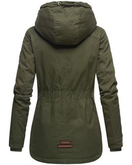 Marikoo BIKOO Жіноча зимова куртка з капюшоном, зелена