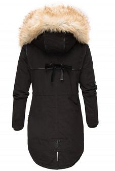 Жіноча зимова куртка Navahoo Bombii з хутром, чорна