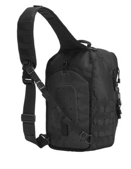 Brandit US Cooper Sling Large рюкзак одноплечевий, чорний 22л