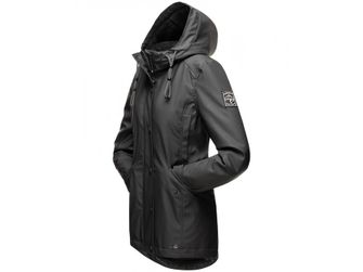 Жіноча водонепроникна куртка Navahoo LINDRAA, чорна