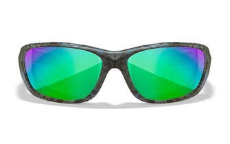 Поляризовані сонцезахисні окуляри WILEY X GRAVITY, зелені дзеркальні