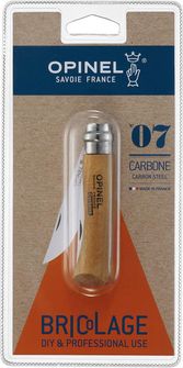 Opinel відкриваючий ніж N°07 Carbon Blister pack, 17,5см