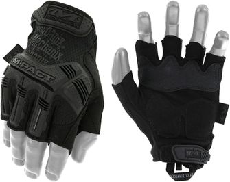 Ударні рукавиці Mechanix M-Pact чорні без пальців
