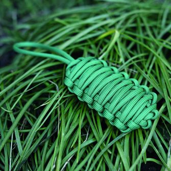 Прикраса для виживання з парашнувого шнуру King Cobra, темно-зелений.