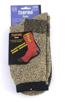 Полярні термошкарпетки з двома шарами, 1 пара, хакі.