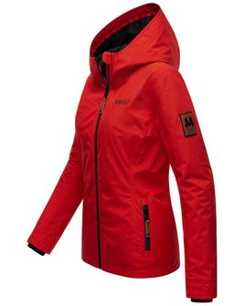 Жіноча перехідна куртка Marikoo з капюшоном BROMBEERE, червона