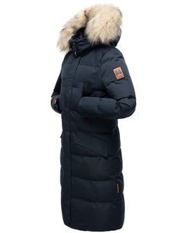 Жіноча зимова куртка Marikoo з капюшоном Schneesternchen, темно-синій