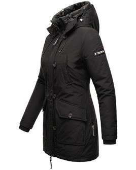 Жіноча зимова куртка Navahoo з капюшоном Freezestoorm, чорна