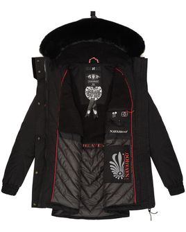 Жіноча зимова куртка Navahoo Olesa, чорна